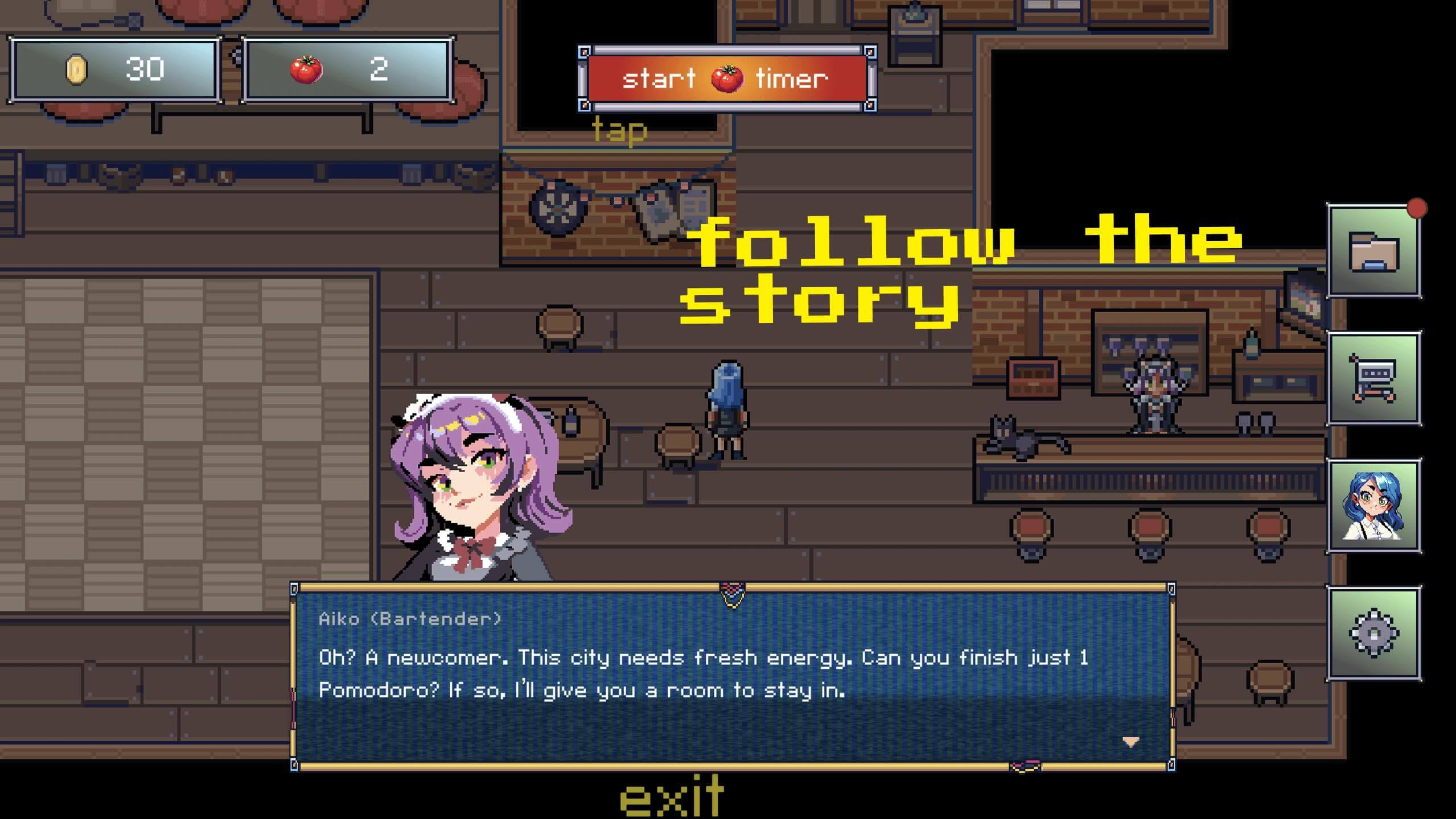 Follow the story